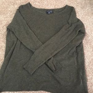 Green American Eagle sweater